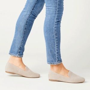 Birdies Starling Light Grey Suede Size 8